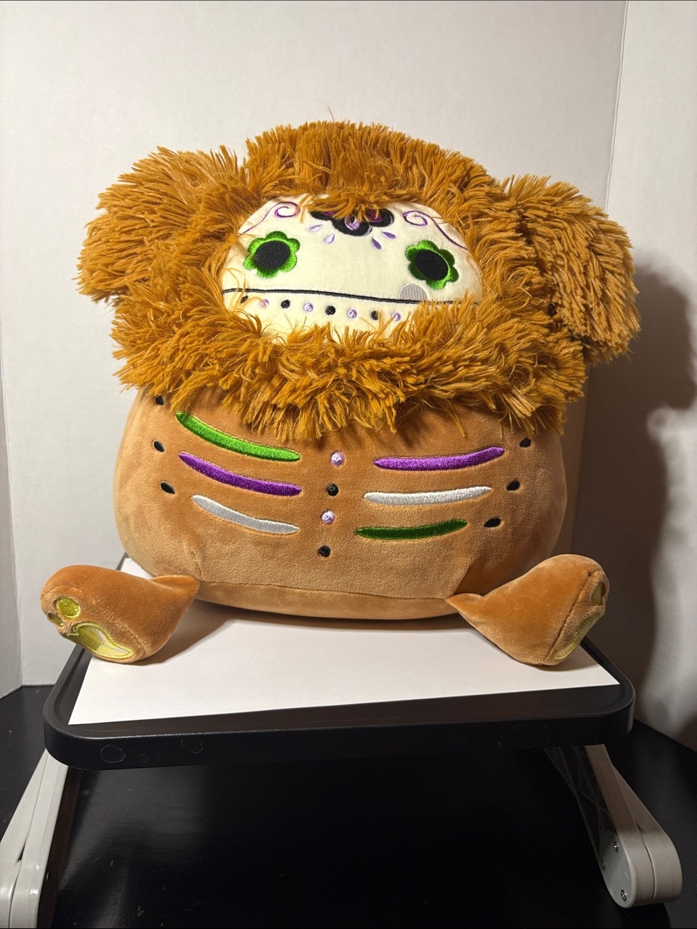 Benny the Bigfoot Day of the Dead Squishmallow NWOT ✨RARE FIND!!✨ - Picture 12 of 13